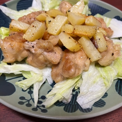 鶏肉に片栗粉をまぶし、
味をまとめました。
美味しかったです(^^)
ありがとうございました